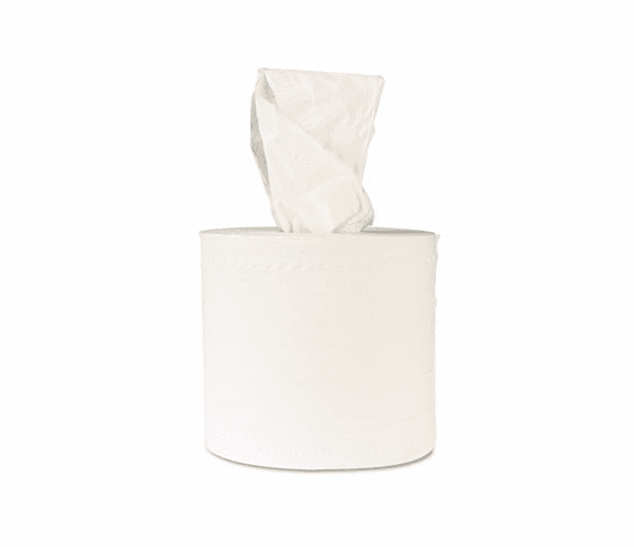 WNS1420 Center-Flow Perforated Paper Towel Roll, 8 x 13 1/2, White, 6/Carton By WINDSOFT