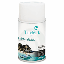 WTB335324TMCAPT Metered Fragrance Dispenser Refill, Caribbean Waters, 5.3 oz Aerosol Can By WATERBURY COMPANIES