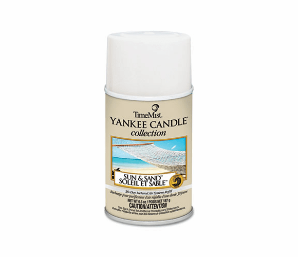 WTB812400TMCA Yankee Candle Air Freshener Refill, Sun & Sand, 6.6 oz Aerosol Can By WATERBURY COMPANIES