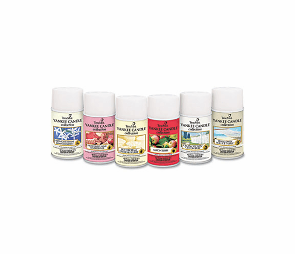 WTB812611TMCA Yankee Candle Air Freshener Refill, Assorted, 6.6 oz Aerosol Can, 12/Carton By WATERBURY COMPANIES
