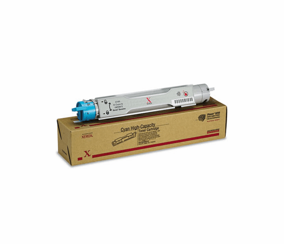 XER106R00672 106R00672 High-Yield Toner, 8000 Page-Yield, Cyan By XEROX CORP.