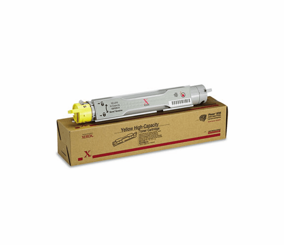 XER106R00674 106R00674 High-Yield Toner, 8000 Page-Yield, Yellow By XEROX CORP.