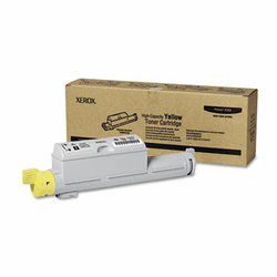 XER106R01220 106R01220 High-Yield Toner, 12000 Page-Yield, Yellow By XEROX CORP.