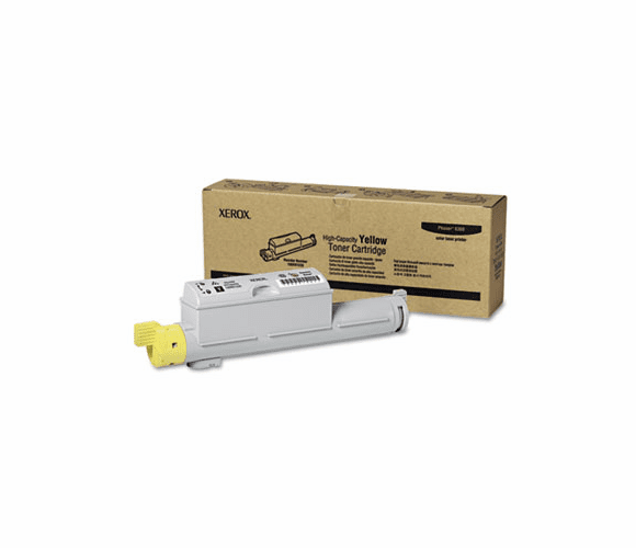 XER106R01220 106R01220 High-Yield Toner, 12000 Page-Yield, Yellow By XEROX CORP.