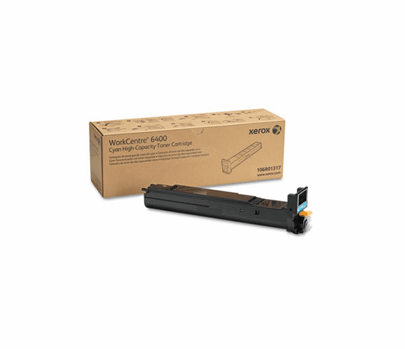 XER106R01317 106R01317 High-Yield Toner, 14000 Page-Yield, Cyan By XEROX CORP.