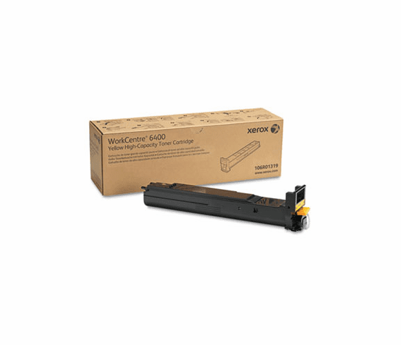 XER106R01319 106R01319 High-Yield Toner, 14000 Page-Yield, Yellow By XEROX CORP.