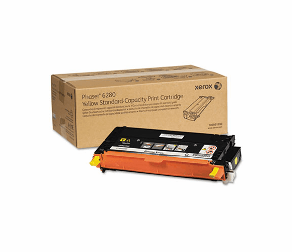 XER106R01390 106R01390 Toner, 2200 Page-Yield, Yellow By XEROX CORP.