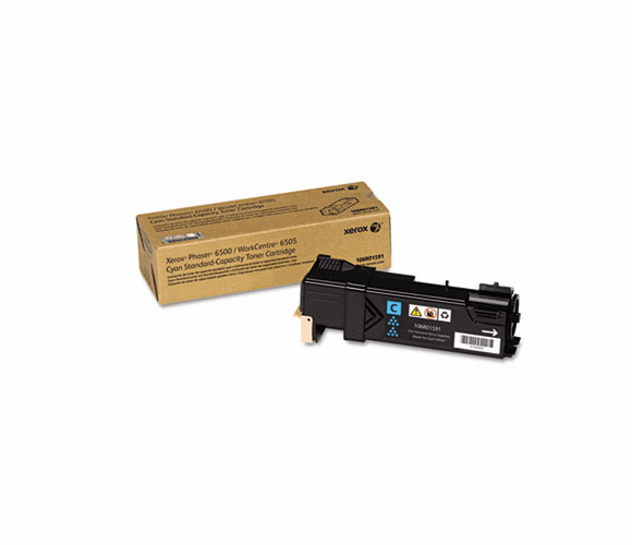 XER106R01591 106R01591 Toner, 1,000 Page-Yield, Cyan By XEROX CORP.