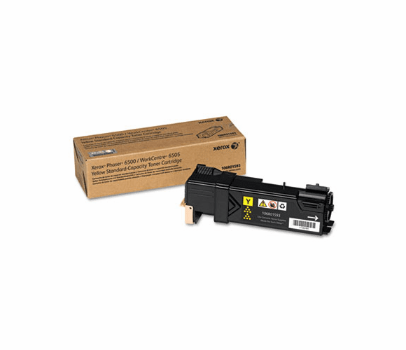 XER106R01593 106R01593 Toner, 1,000 Page-Yield, Yellow By XEROX CORP.