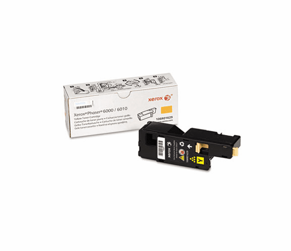 XER106R01629 106R01629 Toner, 1,000 Page-Yield, Yellow By XEROX CORP.