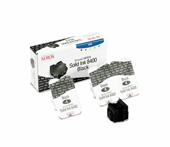 XER108R00604 108R00604 Solid Ink Stick, 1,133 Page-Yield, 3/Box, Black By XEROX CORP.
