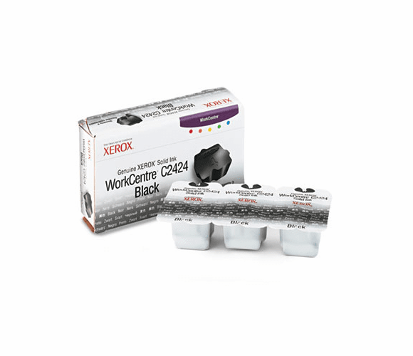 XER108R00663 108R00663 Solid Ink Stick, 3400 Page-Yield, 3/Pack, Black By XEROX CORP.