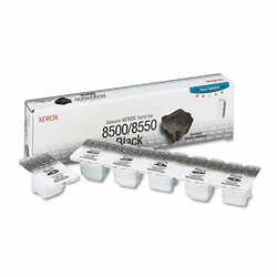 XER108R00672 108R00672 Solid Ink Stick, 1,000 Page-Yield, 6/Box, Black By XEROX CORP.