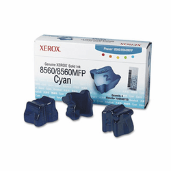 XER108R00723 108R00723 Solid Ink Stick, 3400 Page-Yield, 3/Box, Cyan By XEROX CORP.