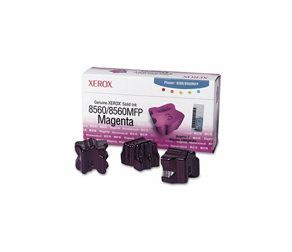 XER108R00724 108R00724 Solid Ink Stick, 3400 Page-Yield, 3/Box, Magenta By XEROX CORP.