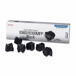 XER108R00727 108R00727 Solid Ink Stick, 6800 Page-Yield, 6/Box, Black By XEROX CORP.