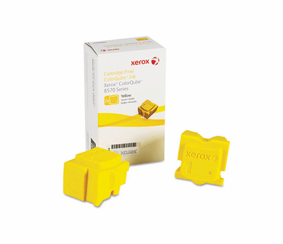 XER108R00928 108R00928 Solid Ink Stick, 4,400 Page Yield, Yellow, 2/Pk By XEROX CORP.