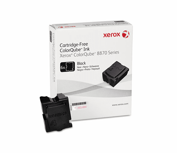 XER108R00953 108R00953 Solid Ink Stick, 16,700 Page-Yield, Black, 6/Pack By XEROX CORP.