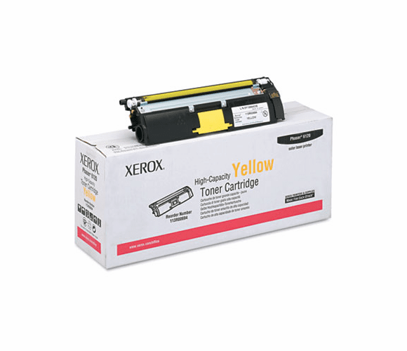 XER113R00694 113R00694 High-Yield Toner, 4500 Page-Yield, Yellow By XEROX CORP.