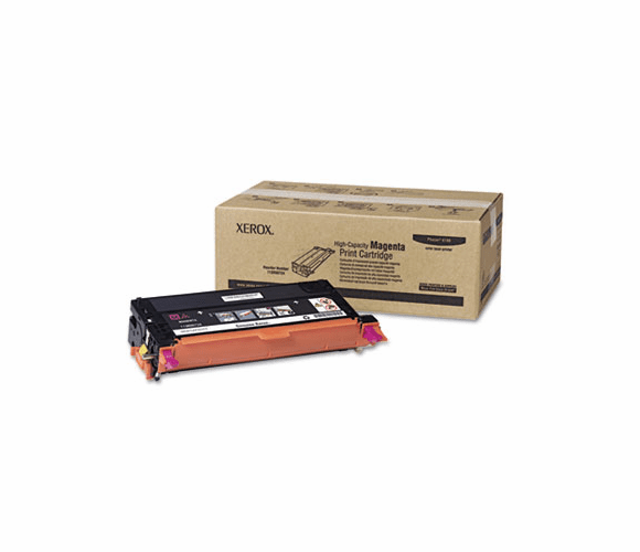 XER113R00724 113R00724 High-Yield Toner, 6000 Page-Yield, Magenta By XEROX CORP.
