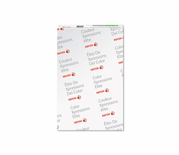 XER3R11762 Color Xpressions Elite Paper, 100 Brightness, 28 lb, 17 x 11, White, 500 Shts/Rm By XEROX CORP.