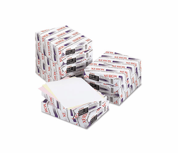 XER3R12425 Premium Digital Carbonless Paper, 8-1/2 x 11, White/Canary/Pink, 1,670 Sets By XEROX CORP.