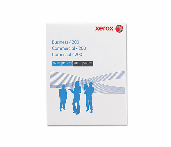 XER3R2047 Business 4200 Copy Paper, 92 Brightness, 20lb, 8-1/2 x 11, White, 5000 Shts/Ctn By XEROX CORP.