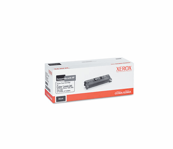 XER6R1285 6R1285 Compatible Remanufactured Toner, 5000 Page-Yield, Black By XEROX CORP.
