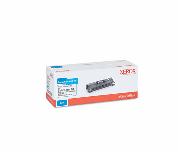 XER6R1286 6R1286 Compatible Remanufactured Toner, 4000 Page-Yield, Cyan By XEROX CORP.