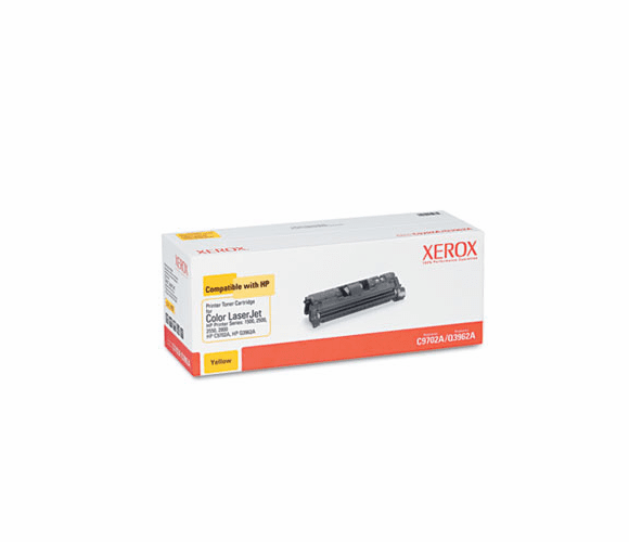XER6R1287 6R1287 Compatible Remanufactured Toner, 4000 Page-Yield, Yellow By XEROX CORP.