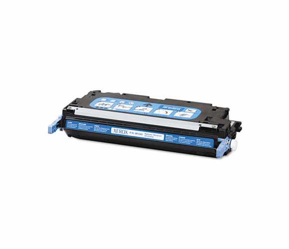 XER6R1343 6R1343 Compatible Remanufactured Toner, 4000 Page-Yield, Cyan By XEROX CORP.