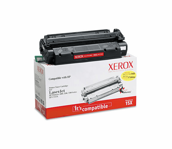 XER6R932 6R932 Compatible Remanufactured High-Yield Toner, 2500 Page-Yield, Black By XEROX CORP.