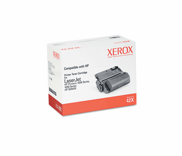 XER6R961 6R961 Compatible Remanufactured High-Yield Toner, 12000 Page-Yield, Black By XEROX CORP.