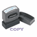 XST1006 Title Message Stamp, COPY, Pre-Inked/Re-Inkable, Blue By SHACHIHATA INC. U.S.A.