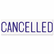 XST1119 Title Message Stamp, CANCELLED, Pre-Inked/Re-Inkable, Blue By SHACHIHATA INC. U.S.A.