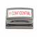 XST1130 Title Message Stamp, CONFIDENTIAL, Pre-Inked/Re-Inkable, Red By SHACHIHATA INC. U.S.A.