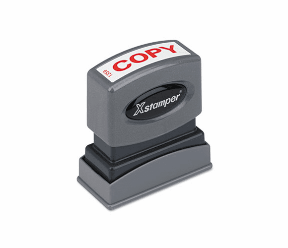 XST1359 Title Message Stamp, COPY, Pre-Inked/Re-Inkable, Red By SHACHIHATA INC. U.S.A.