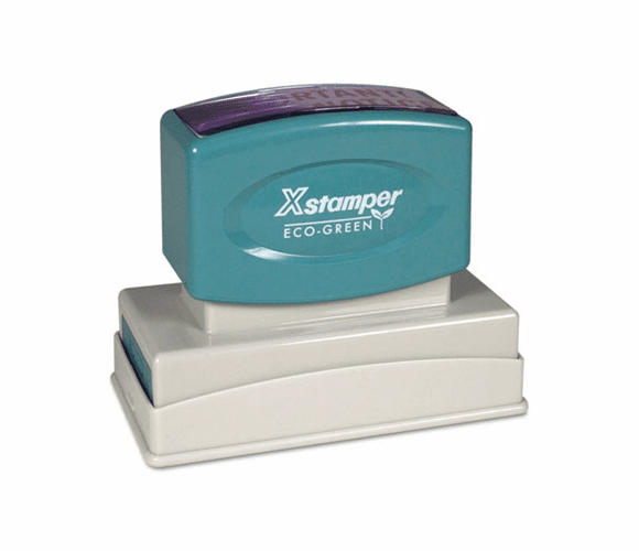 XST1XPN18 Custom Message Stamp, Pre-Inked, N18, 7/8 x 2 3/4 By SHACHIHATA INC. U.S.A.