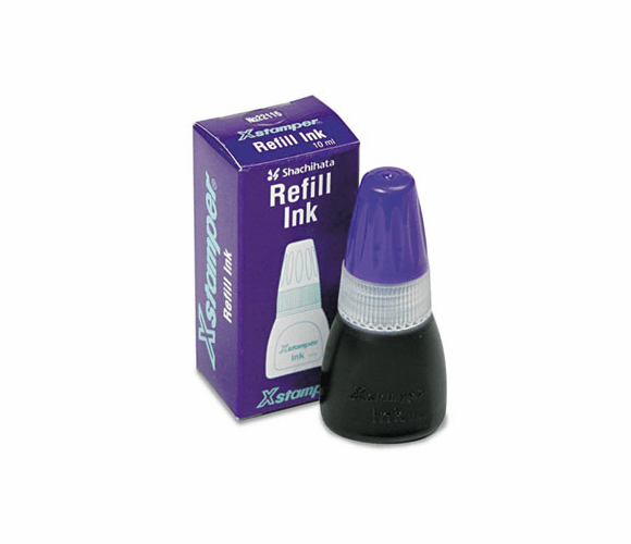 XST22115 Refill Ink for Xstamper Stamps, Purple, 10ml-Bottle By SHACHIHATA INC. U.S.A.