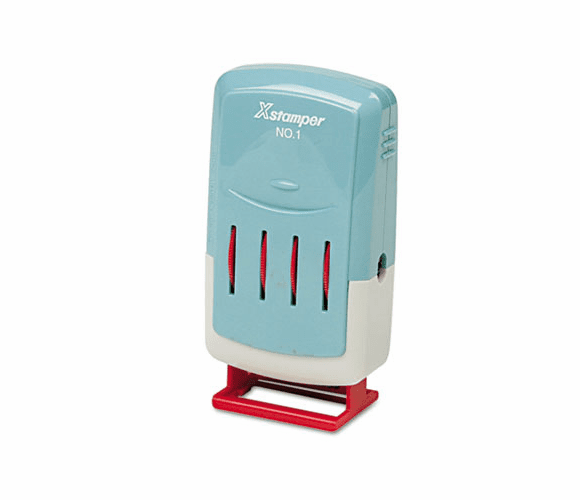 XST52111 VersaDater Line Dater, Message Dater, Pre-Inked, Red By SHACHIHATA INC. U.S.A.