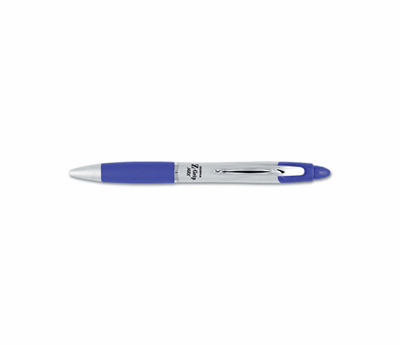 ZEB22420 Z-Grip MAX Ballpoint Retractable Pen, Blue Ink, Medium, Dozen By ZEBRA PEN CORP.