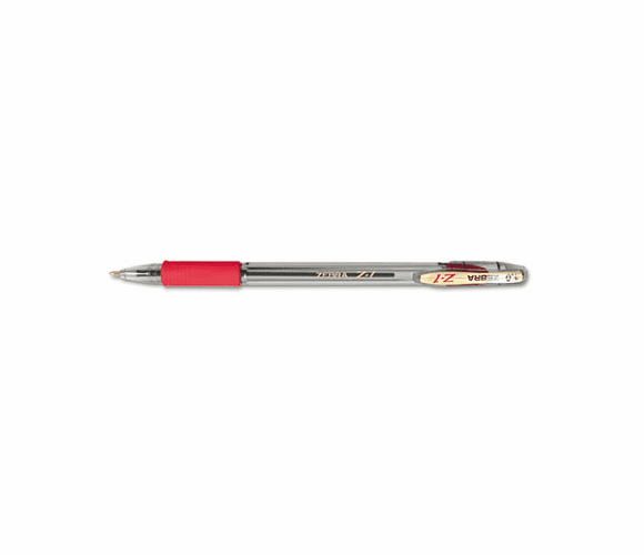 ZEB23830 Z-1 Ballpoint Stick Pen, Red Ink, Medium, Dozen By ZEBRA PEN CORP.