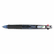 ZEB26310 Eco Clip-On 3-Color Ballpoint Retractable Pen, Black/Blue/Red Ink, Fine By ZEBRA PEN CORP.