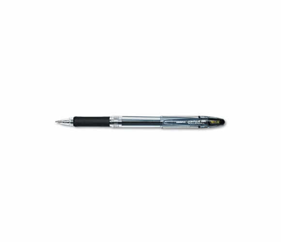 ZEB44110 Jimnie Roller Ball Stick Gel Pen, Black Ink, Medium, Dozen By ZEBRA PEN CORP.