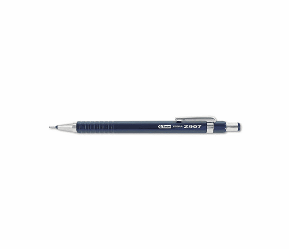 ZEB51720 Z-907 Mechanical Pencil, 0.7 mm, Blue Barrel By ZEBRA PEN CORP.