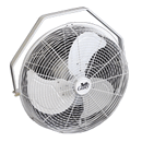Schaefer 18" Tuff & Gusty Tent Fan with Channel Pole Mount - TG18-3WW-CPM