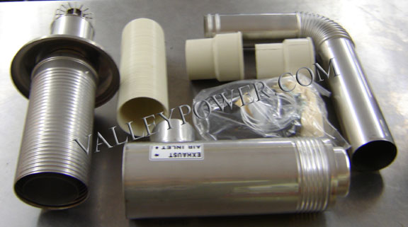 Toyotomi/Toyostove Flue Pipe Kit for Water Heaters