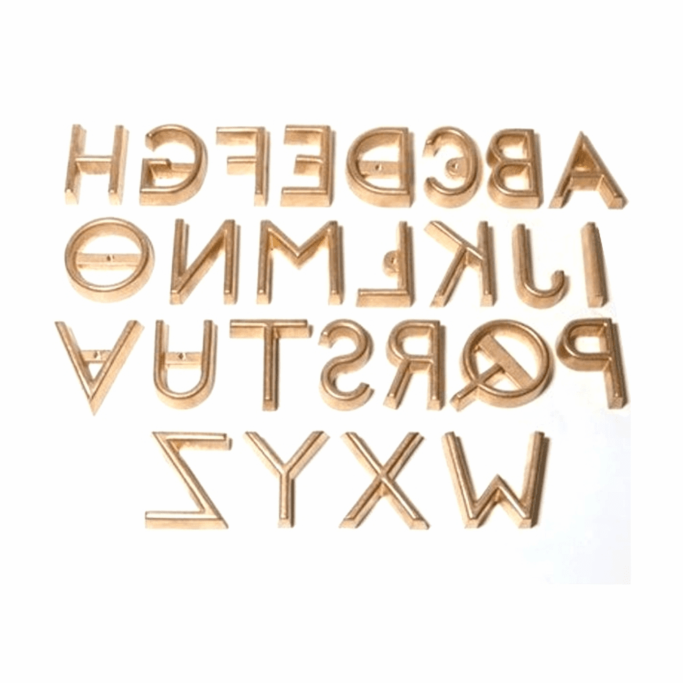 Freeze Branding Iron Letter Set | Freeze Branding Irons for Sale