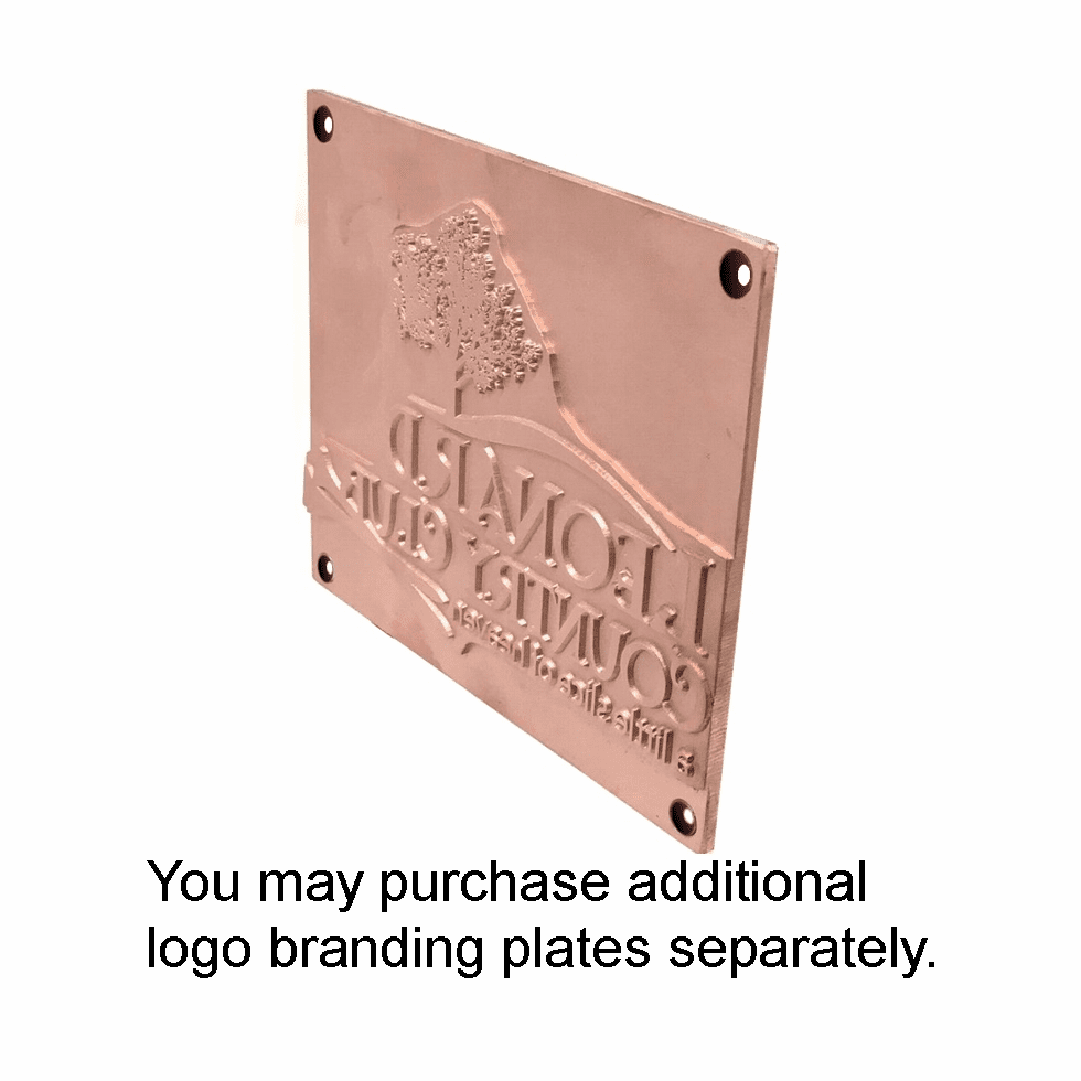 Branding Iron Press Drill Press Mounted Hot Iron Stamp