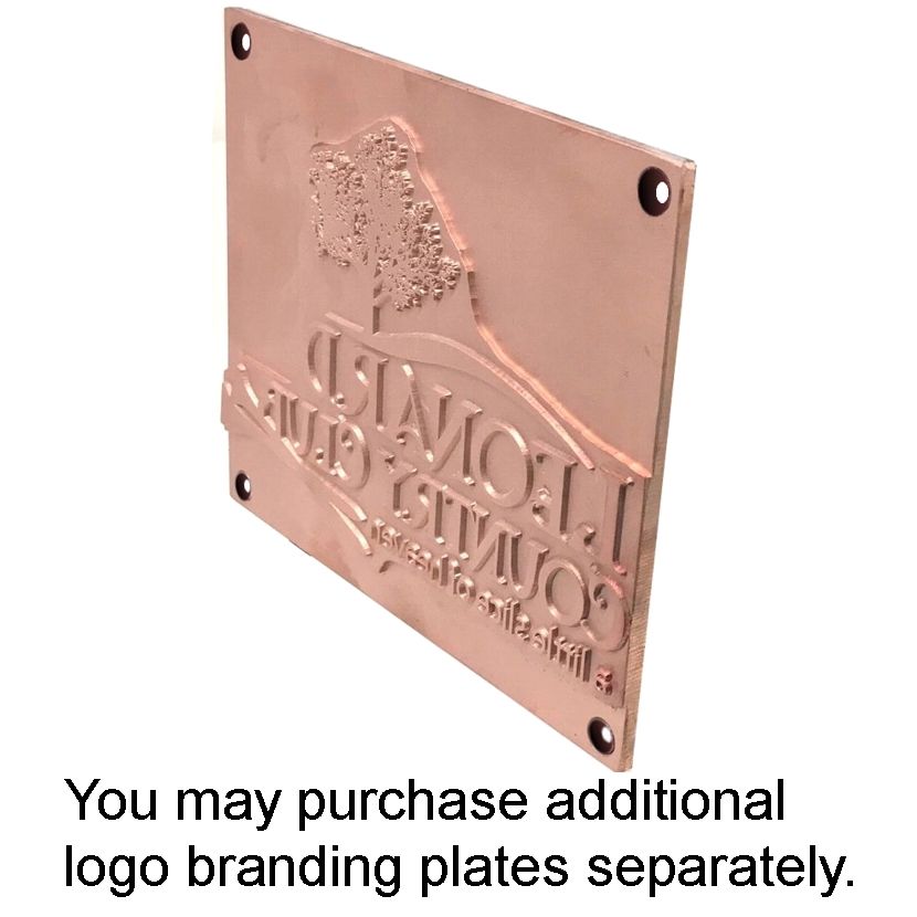 Branding Iron Press Drill Press Mounted Hot Iron Stamp